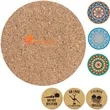 Round Cork Trivet Heat-Resistant Kitchen Coaster