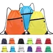 DISCOUNT PROMOS Custom Sport Drawstring Backpack Gym Cinch