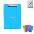 Colorful Transparent Clipboard with Metal Clip