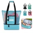 Mesh Beach Bag With Cooler