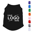 Solid Color Polyester Dog Pet Clothes