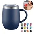 12 oz Stainless Steel Insulated Coffee Tumbler Mug With Lid