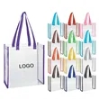 Clear PVC Plastic Tote Bag With Handle for Beach Picnic Stud