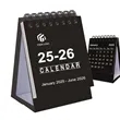Office classroom flip standing mini desktop 2026 calendar