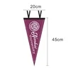 College Style Felt Pennant Banner