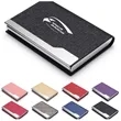 Premium PU Leather Magnetic Business Card Case