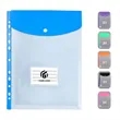 Office organizer transparent envelopes binder pockets folder