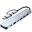 High Speed 8 in 1 USB C Docking Station with Stable Hubs