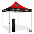 10' x 10' Custom Tent Kit with Steel Frame and Pop-Up Design