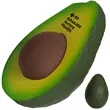 Avocado Shaped Stress Reliever
