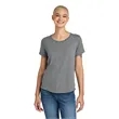 Allmade Women's Relaxed Tri-Blend Scoop Neck Tee
