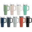 40 oz Cup Holder H 2.0 Tumbler with Handle and Straw