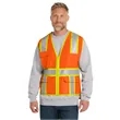 CornerStone ANSI 107 Class 2 Surveyor Zippered Two-Tone V...