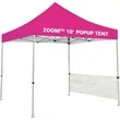 10' Zoom Outdoor Tent Custom Printed Halfwall