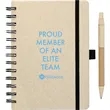 FSC® Mix 5" x 7" Wheat Straw Notebook with Pen
