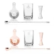 Viski® 4-Piece Mixologist Barware Set