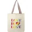 Rainbow Recycled 6oz Cotton Convention Tote