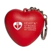 Heart Shaped Stress Reliever Keyring