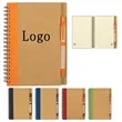 Eco Spiral Notebook and Pen