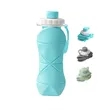 20oz Collapsible Silicone Sport Water Bottle