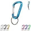 Aluminum Carabiner With Key Ring (5 Cm)