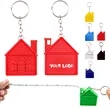 1M/3Ft House Shape Tape Measure Keychain With Stopper