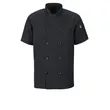 Red Kap Culinary - Men's Short Sleeve 29.5" Chef Coat wit...