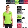 Ladies PosiCharge Elevate Scoop Neck Tee.