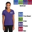 Ladies Performance Blend V-Neck Tee.