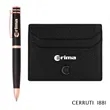 Cerruti 1881® Bond Card Holder & Austin Ballpoint Pen Set