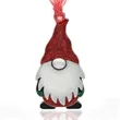 Pewter Finish Gnome Christmas Ornament