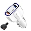 Dual USB Port Whit type-C  Car Charger