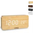 Wooden Digital Alarm Clock