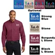 Port Authority Tall Long Sleeve Easy Care Shirt.