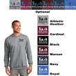 Port & Company Tall Essential Fleece Crewneck Sweatshirt.