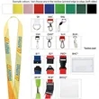 Vibrant 1" Full Colour Lanyard