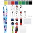 Vibrant 3/4" Full Colour Lanyard