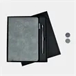 TiTUS®Velveteen PU Lather Notebook, Pen in EVA Case Gift Set