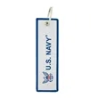Officially Licensed U.S. Navy Embroidered Keychain