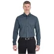 Devon & Jones Central Cotton Blend Melange Button-Down
