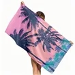 28"x55" Microfiber Beach Blanket/Towel