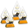 Shelton VividPrint™ Award on Newhaven Base - Amber