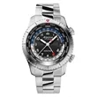 Men's Startimer Quartz Watch Stainless Steel with Black Dial