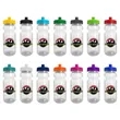 Wheely 24oz Transparent Bike Bottle w/Push-Pull Lid