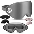 Airline Travel 3D Stereo Blackout Eye Mask For Sleep