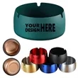 Custom Branded Metal Ashtray for Advertising