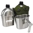 Stainless Steel Canteen Kit with Cup and Carry Pouch