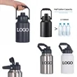 64OZ Insulated Water Bottle Jug with Straw