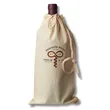 Seeley Cotton Drawstring Wine Bag