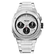 Mens Alpiner Stainless Steel Bracelet watch Silver-tone dial